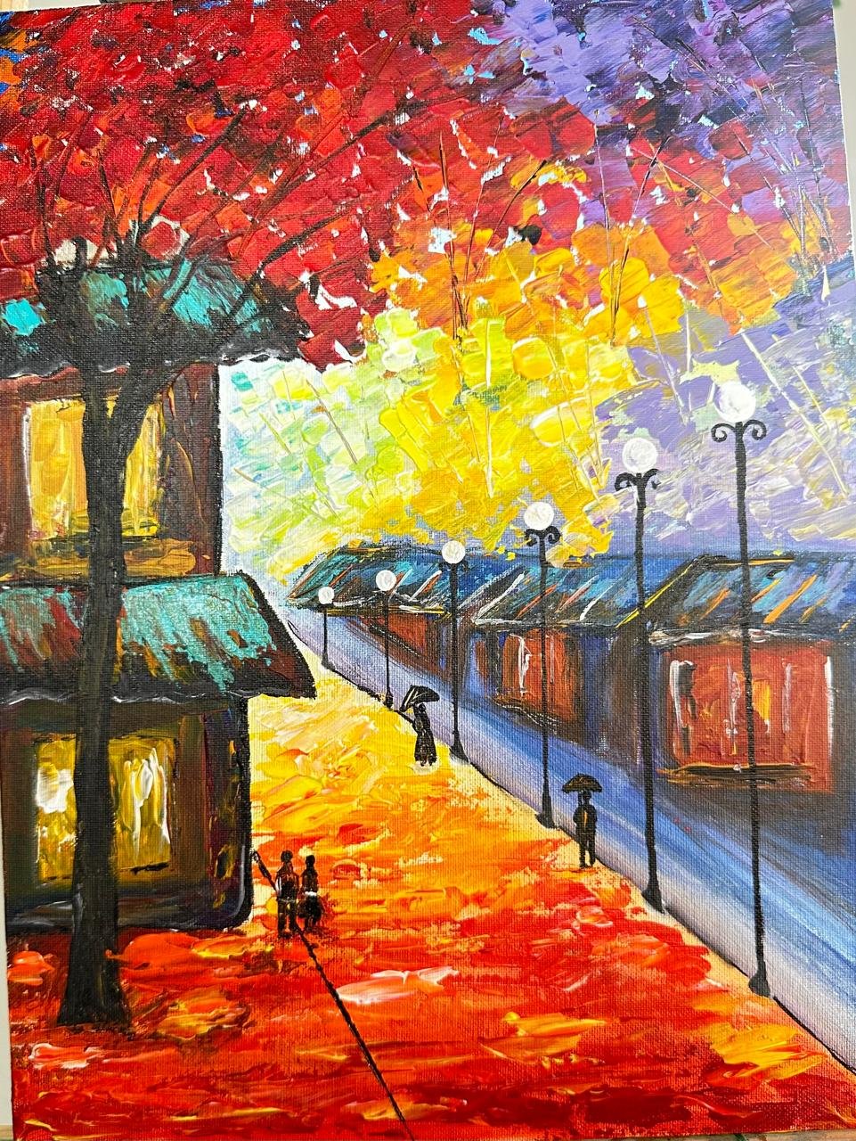 Fabric painting